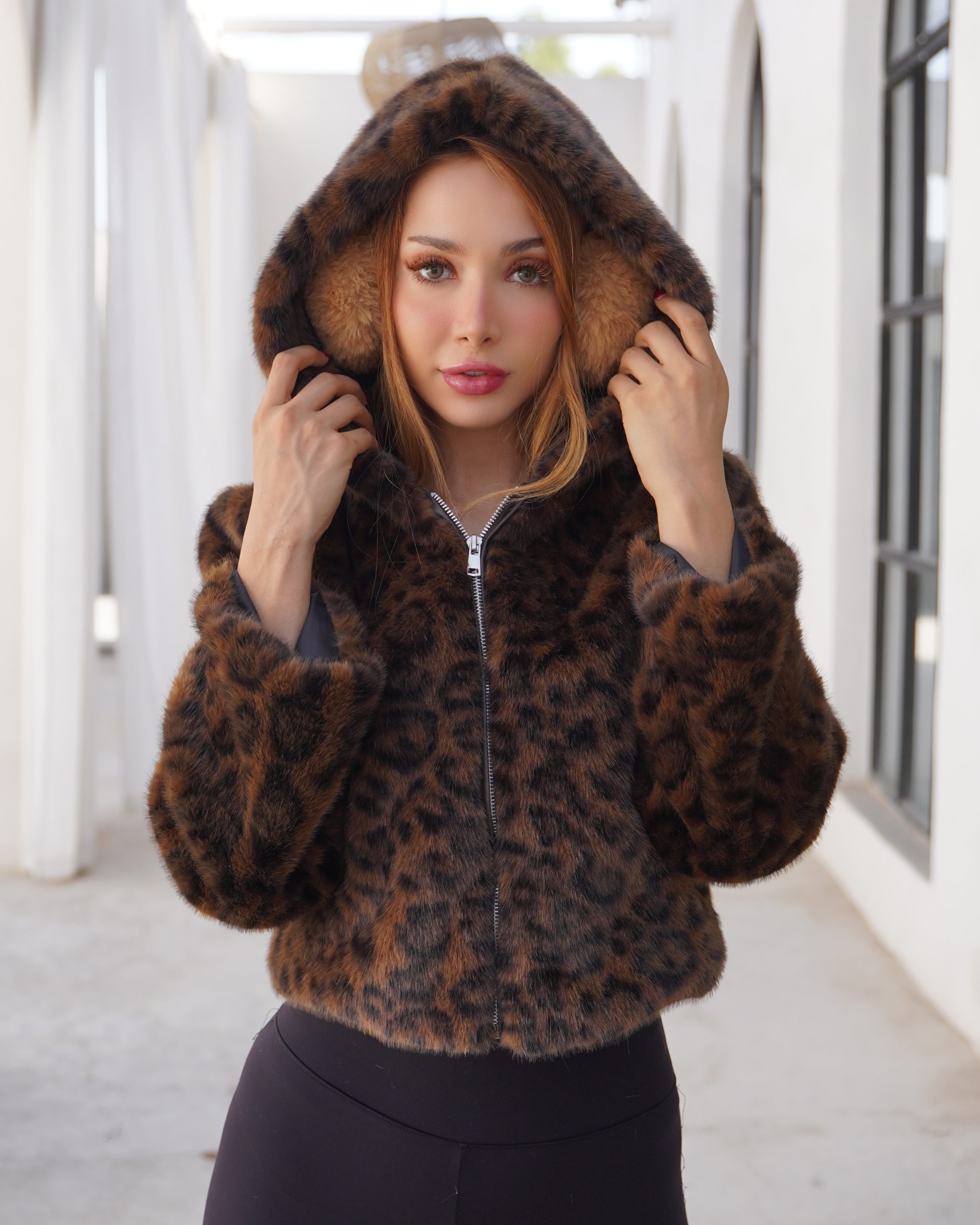 Modeling training portrait of professional model number 117