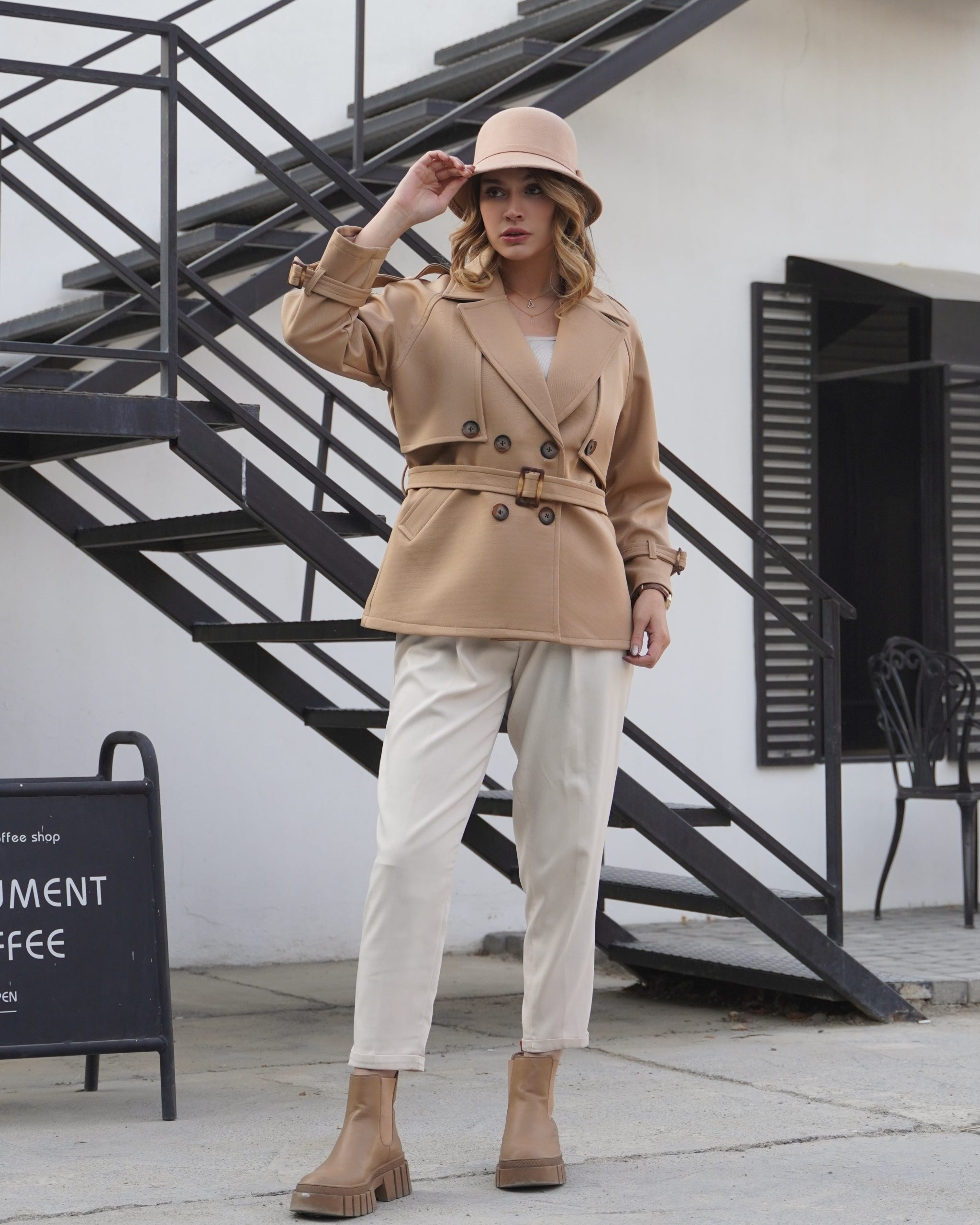 Modeling training portrait of professional model number 118